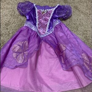 Girl princess Sofia costume